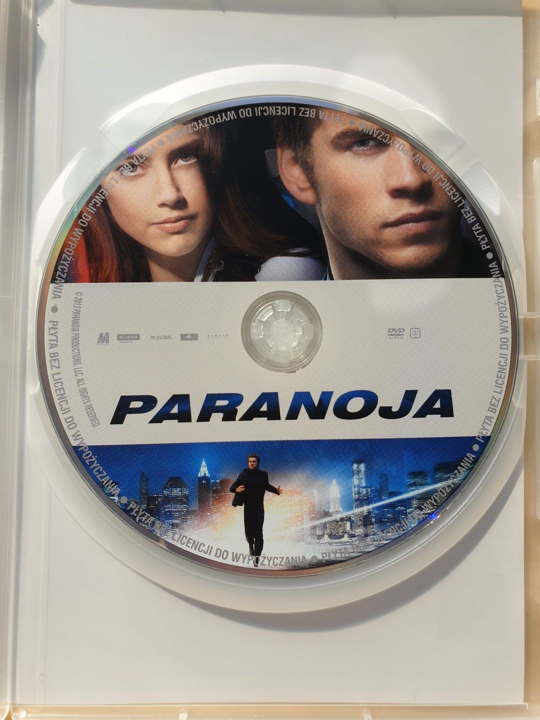 Film DVD Paranoja Ford Oldman Hemsworth Heard
