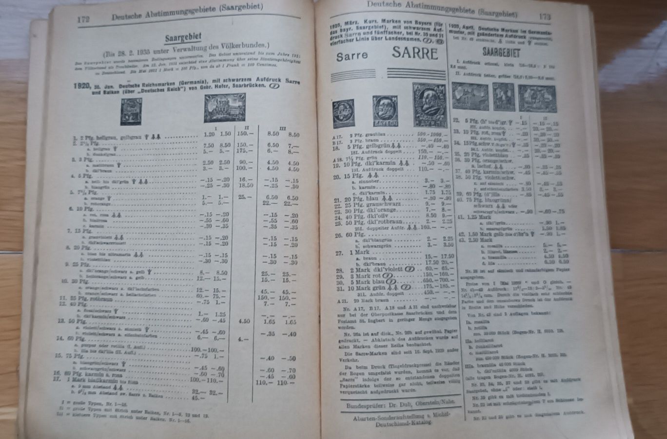 Poniemiecki katalog znaczków 1939r.