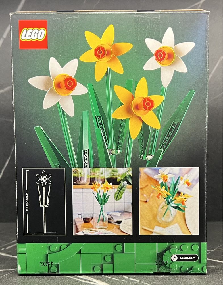 Lego żonkile 40646 daffodils kwiaty