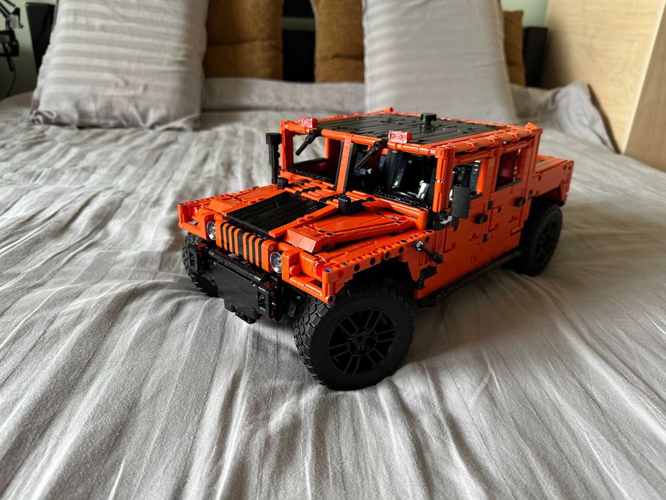 (3 в 1) Оригінальний Lego 42177 Mercedes G500 + Hummer H1 + Land Rover