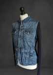 Unikat jeansowa kurtka y2k vintage goblincore rare swag grunge next 44