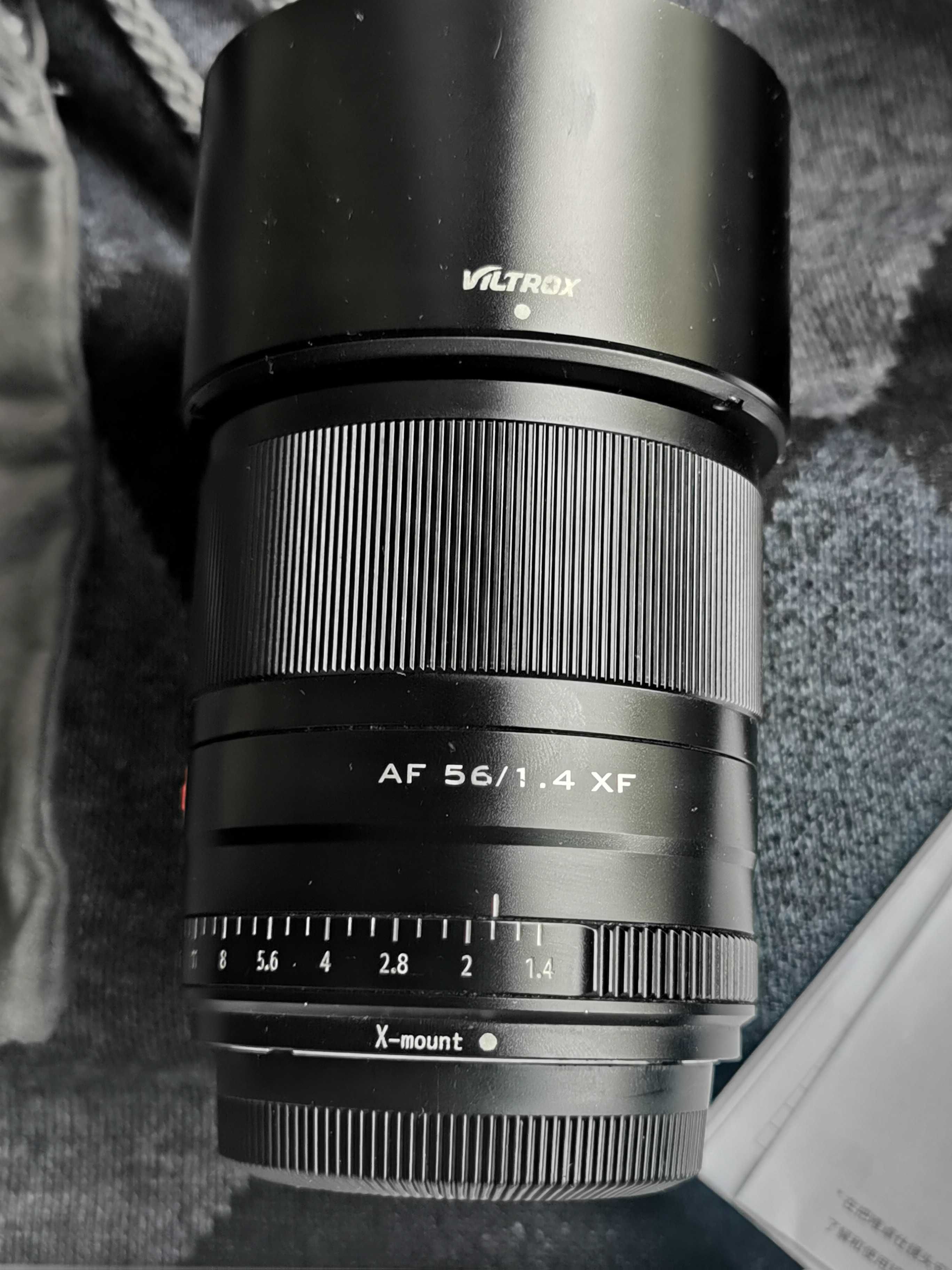 Viltrox AF 56mm f/ 1.4 stm для Fujifilm X fuji 50 52 mm fujinon sigma