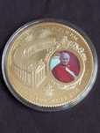 Duży medal papież Jan Paweł 2 civitas vaticana.