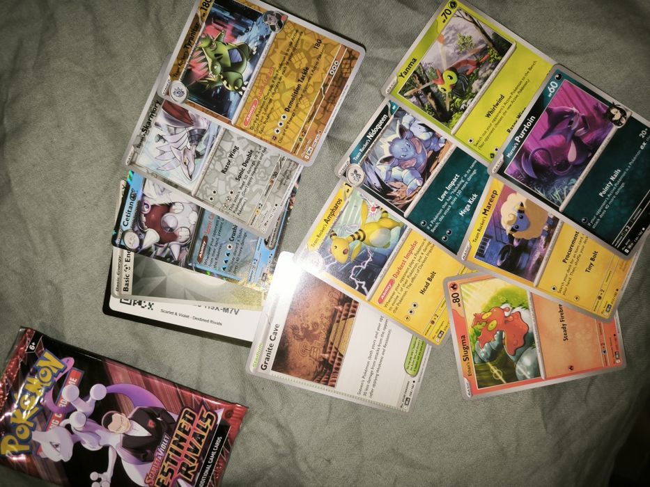 Cartas Pokémon scarlet and violet destined rivals / journey together