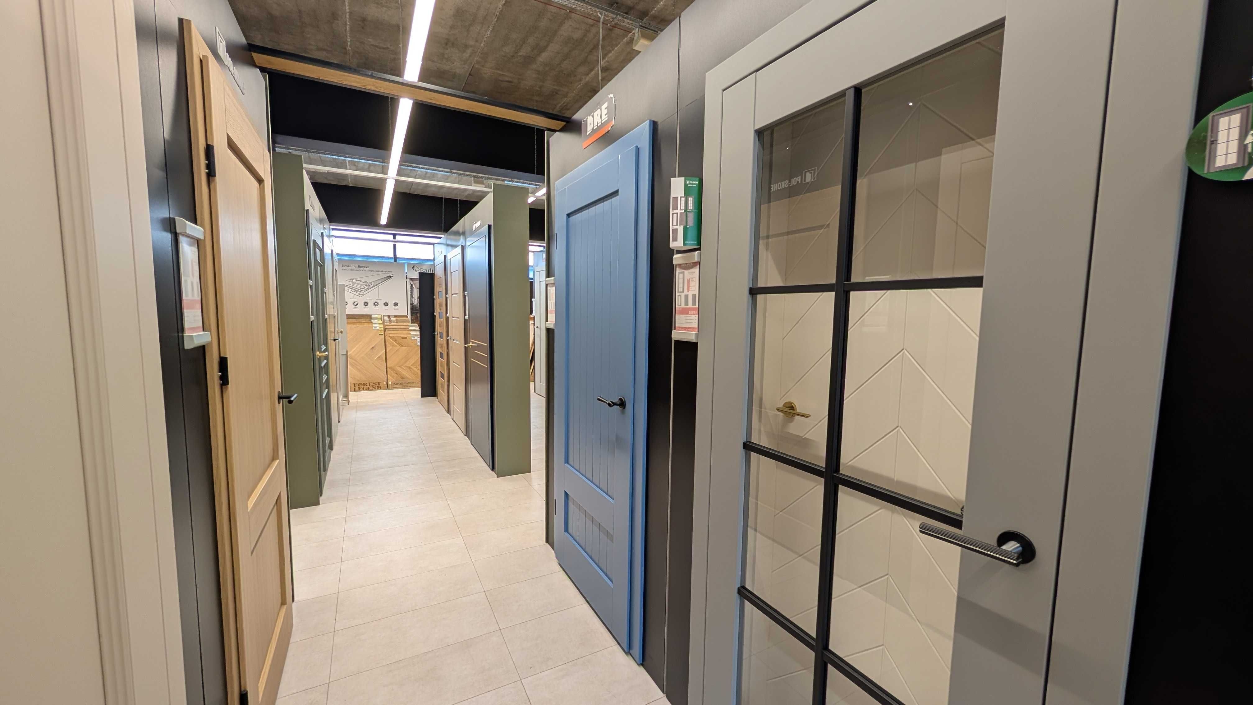PORTA Skrzydło drzwiowe Focus 4A L60 dąb szkarłatny z podcięciem