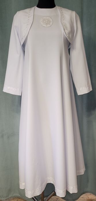 Alba sukienka komunijna Julia Opus z bolerkiem