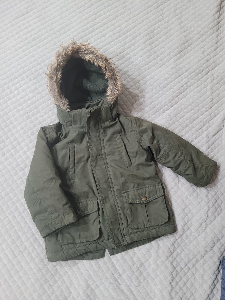 Kurtka zimowa parka chłopięca H&M