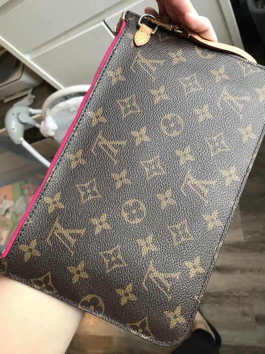 Oryginalna torebka Louis Vuitton pochette Neverfull