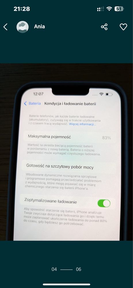 I Phone 14 plus  fioletowy