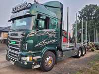 Scania R730 zestaw do drewna do lasu hds hiab jonsered 1080