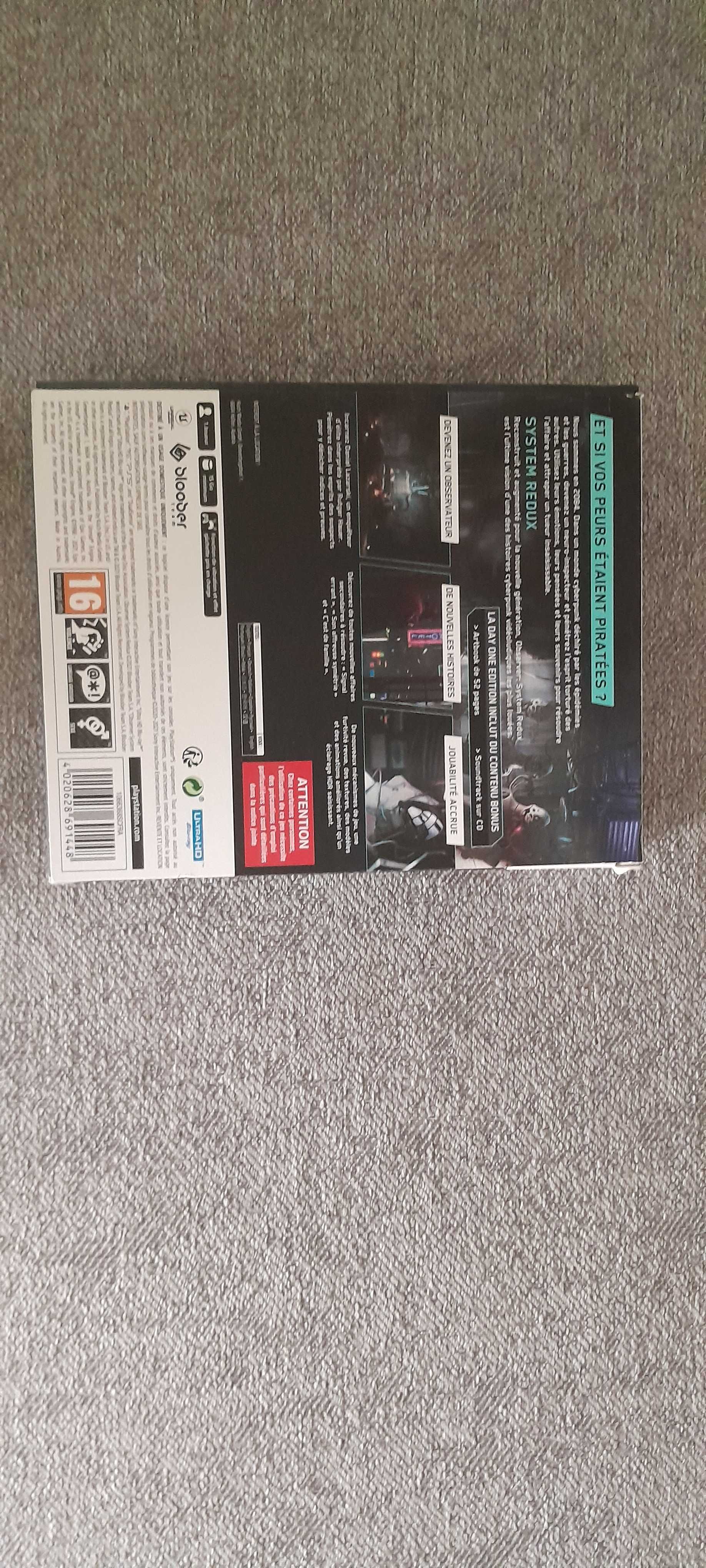 Gra Observer na konsolę PS5.