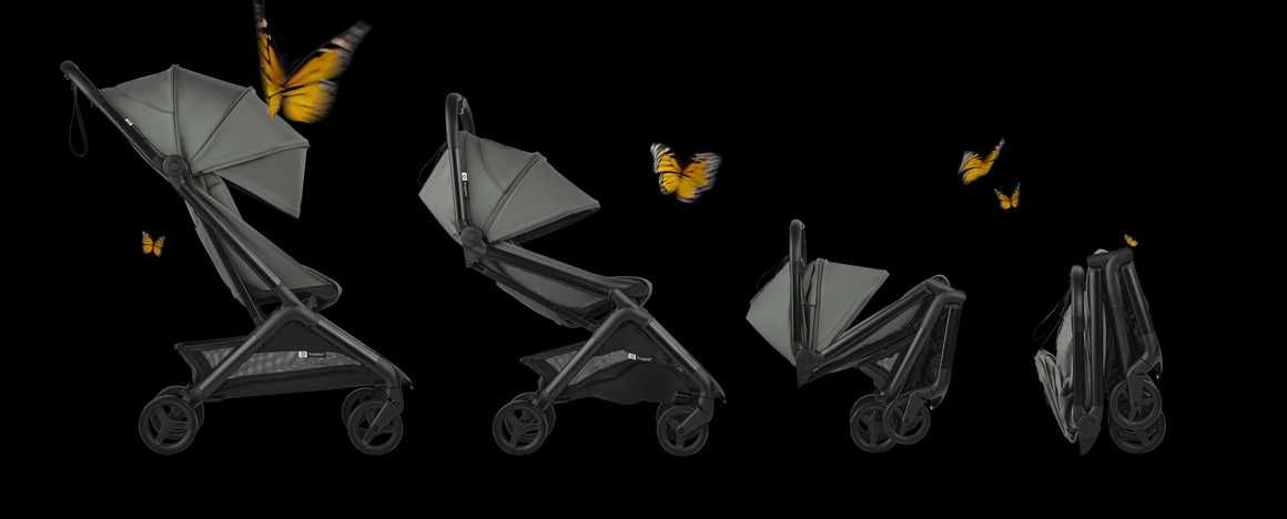 Bugaboo Butterfly 2 ultrakompaktowy, lekki wózek spacerowy