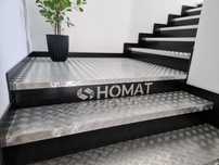 Blacha ryflowana aluminiowa na wymiar 1mm