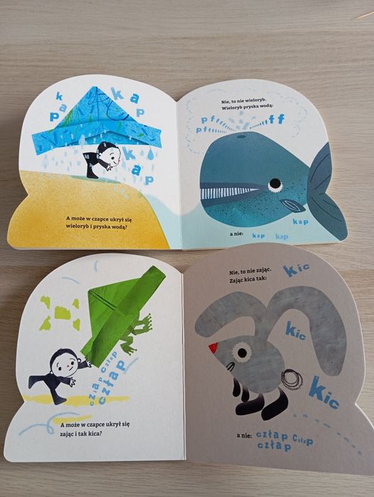 Książki logopedyczne czapu czipu