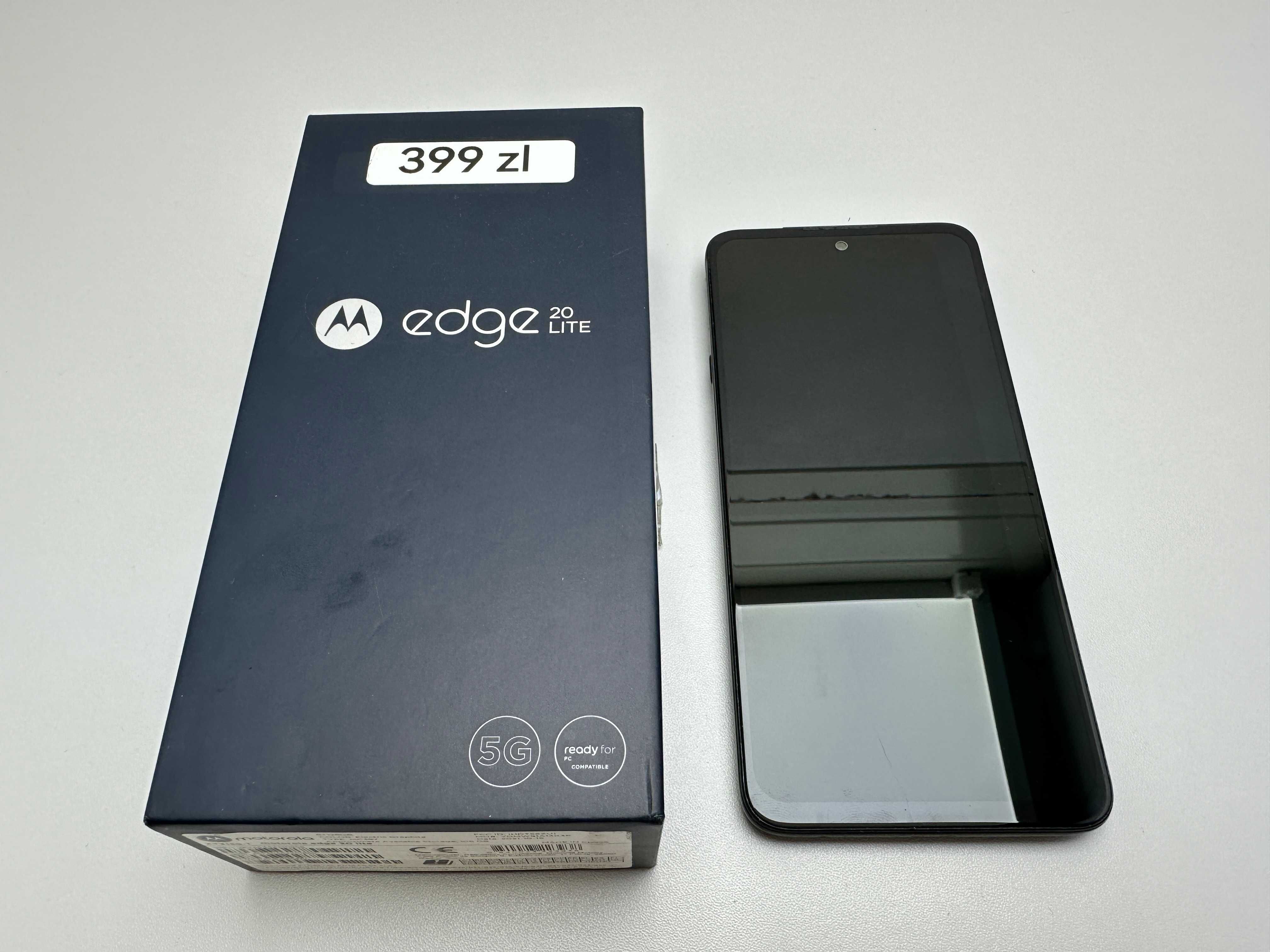 Motorola Edge 20 Lite 128/8GB/ Stan Dobry+/ Sklep Wrocław