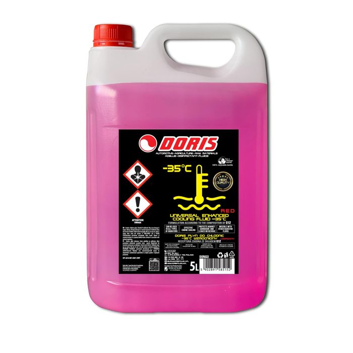 Płyn do chłodnic G12+ -35°C Kanister 5L