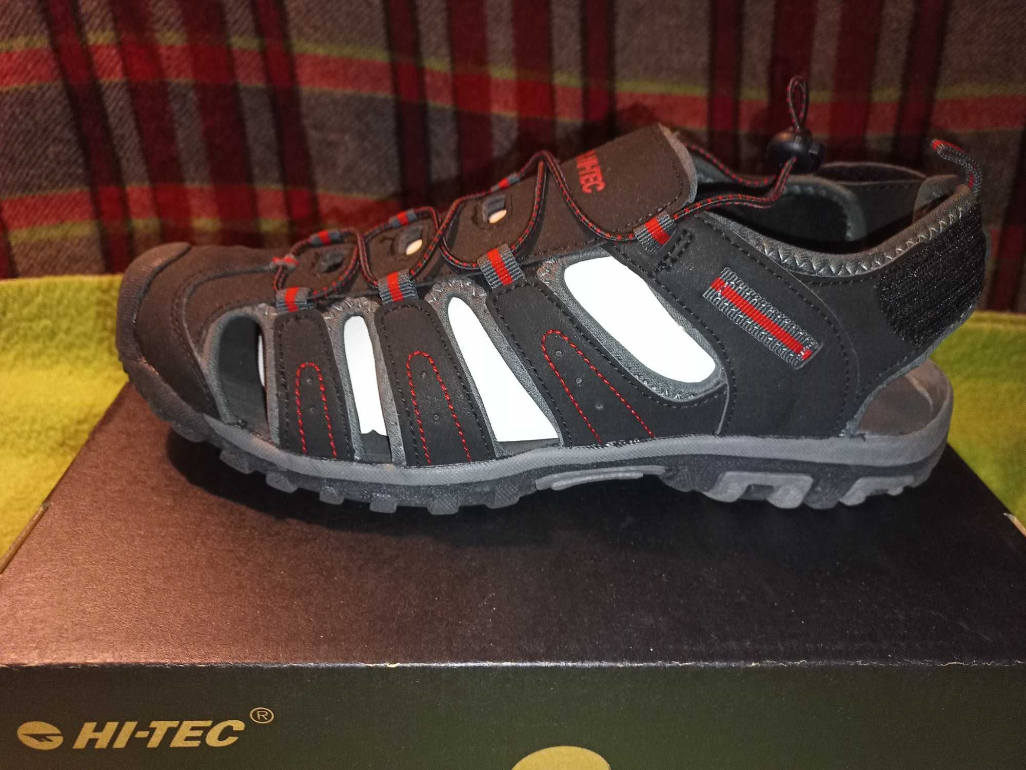 Продам сандалі HI-TEC Tiore
(Tiore-black/dark grey/red)