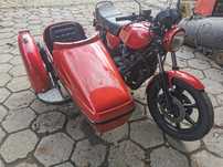 Yamaha 750 xs z wózkiem bocznym