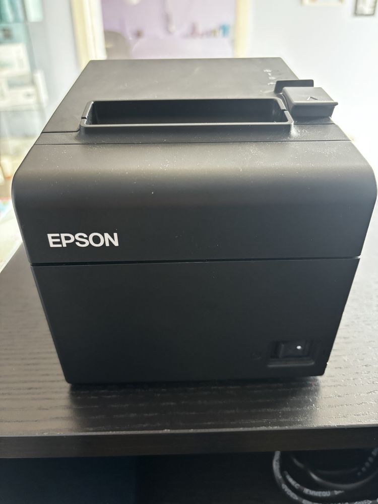 Impressora Térmica Epson USB + 1 rolo 80mm + rolos 57mm