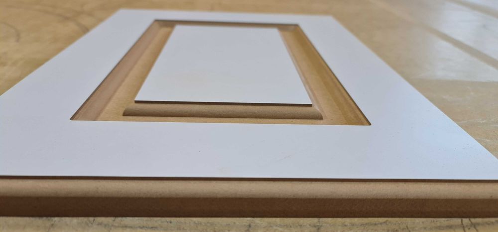 Fronty meblowe frezowane MDF - surowe