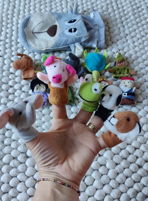 Zestaw pacynek na palce IKEA