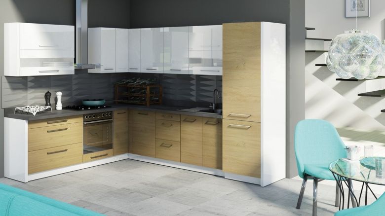 Modułowe meble kuchenne Creative - Dostawa Gratis