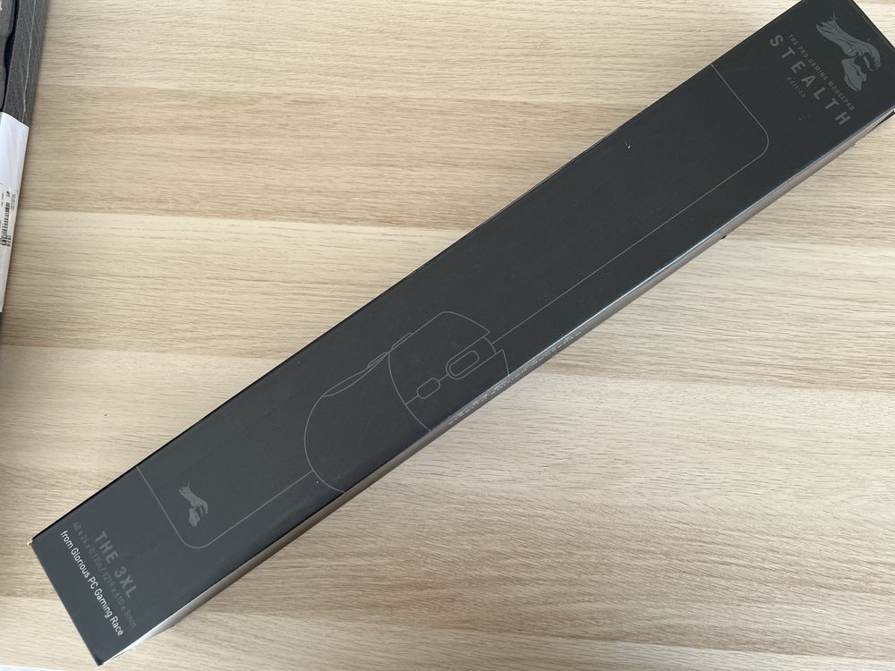 Tapete de rato Pro Gaming Stealth edition 3XL tam gigante 1219x610x3mm