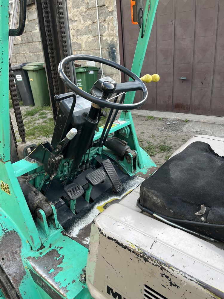 Wózek widłowy Mitsubishi FD35A 3.5T Udźwig, Diesel.