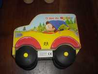 Livro noddy com oferta brinquedo madeira