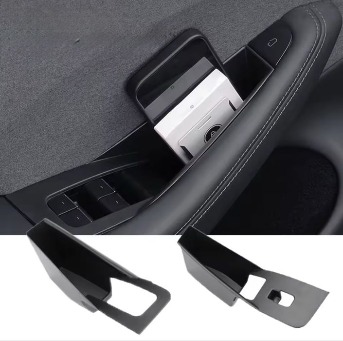 Органайзер в двери, контейнер для хранения вещей для Tesla Model 3