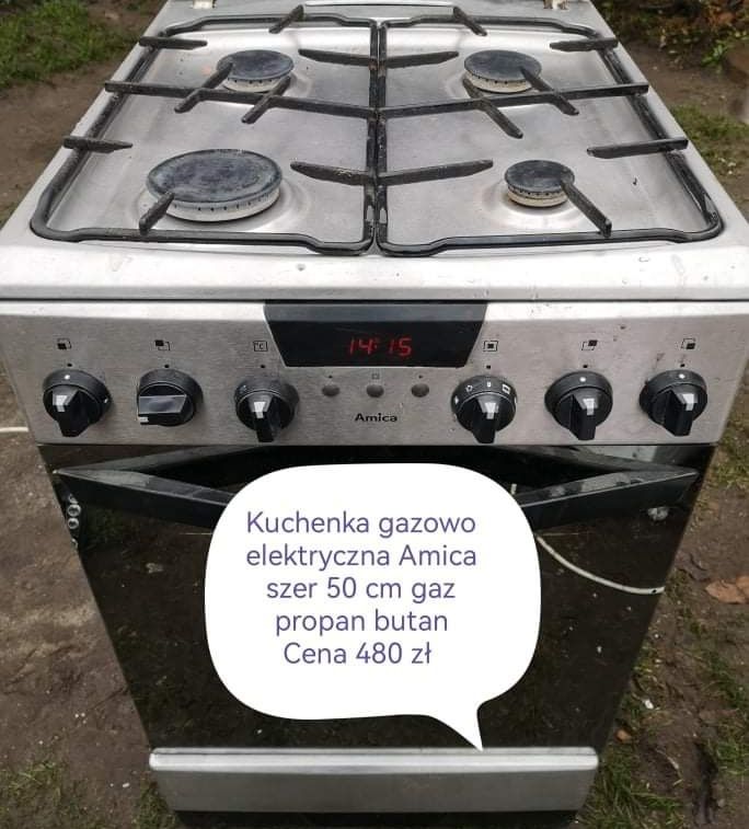 Kuchenka gazowo elektryczna na butle