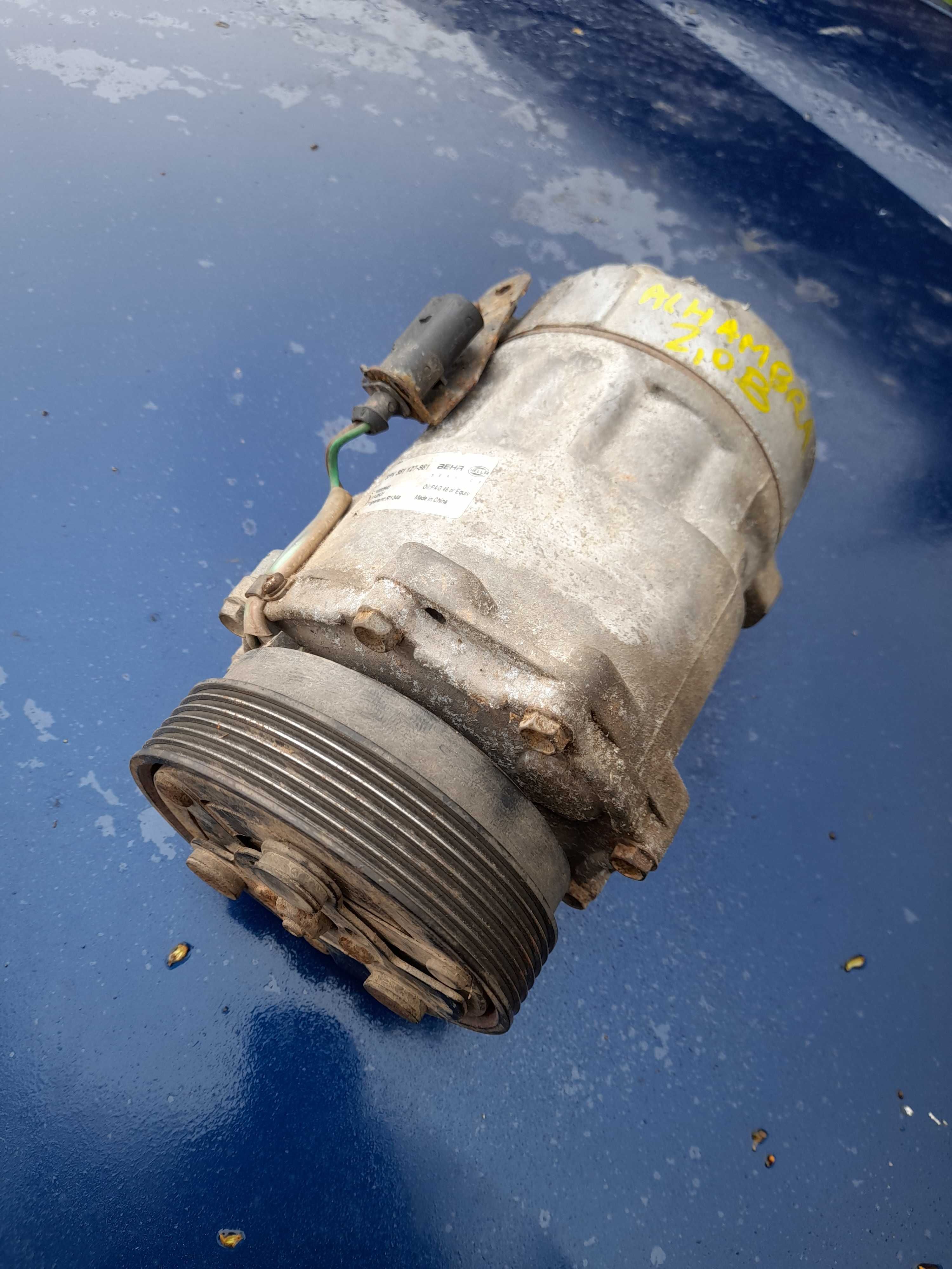 VW Sharan Galaxy Alhambra 00-08r 2,0B sprężarka kompresor klimatyzacji