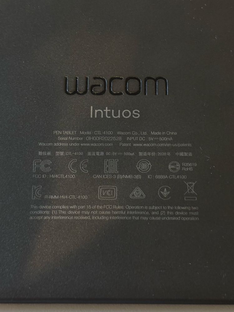 Tablet graficzny Wacom Intuos CTL-4100