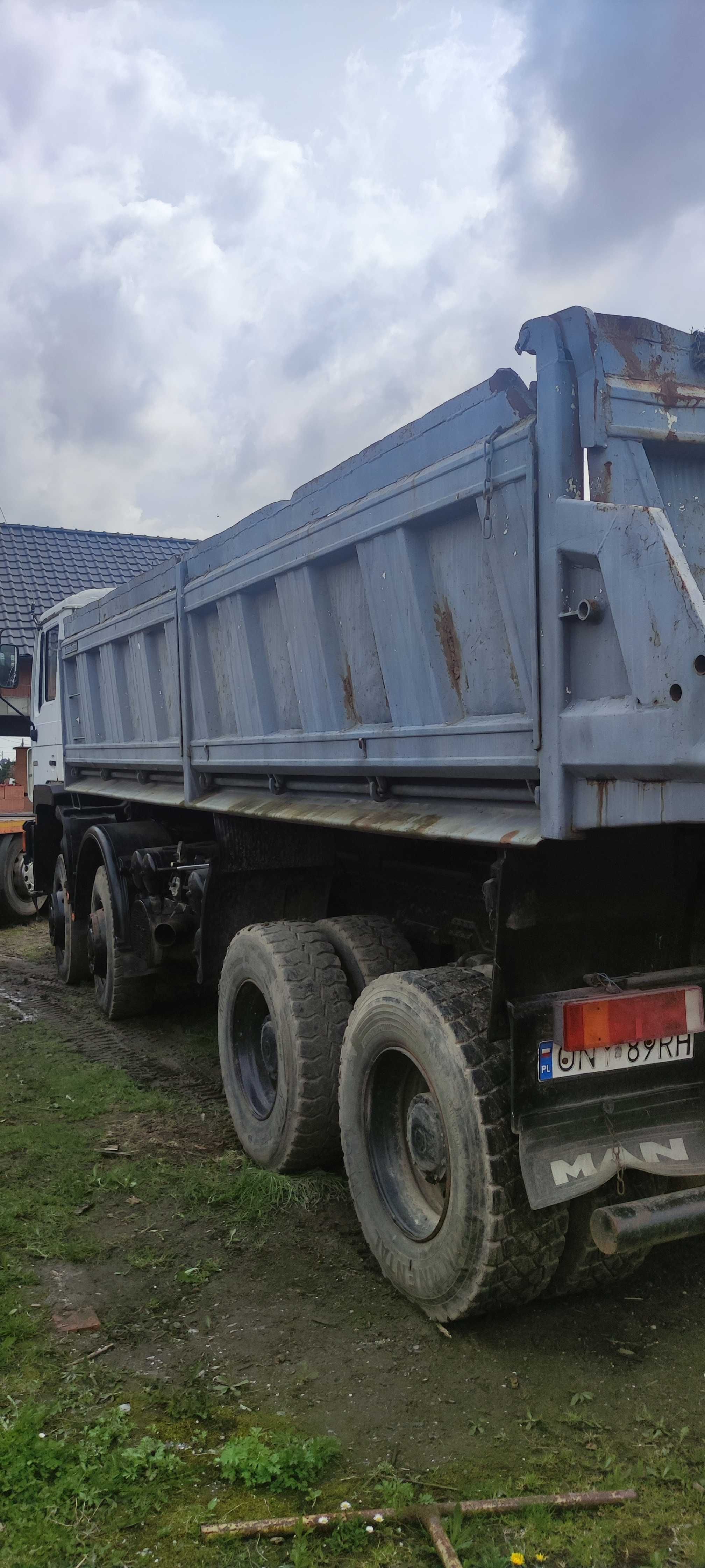 MAN 35-372 wywrotka 8X8