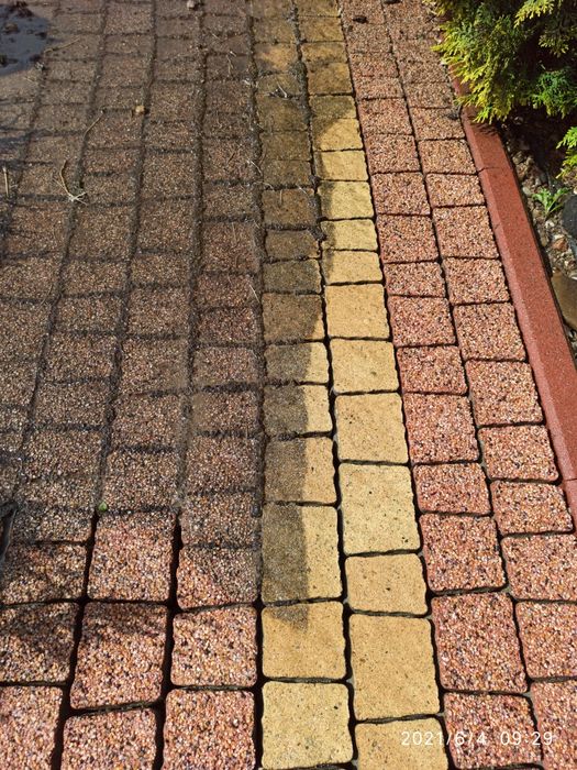 Mycie i czyszczenie kostki brukowej, elewacji, ogrodzeń. Impregnacja