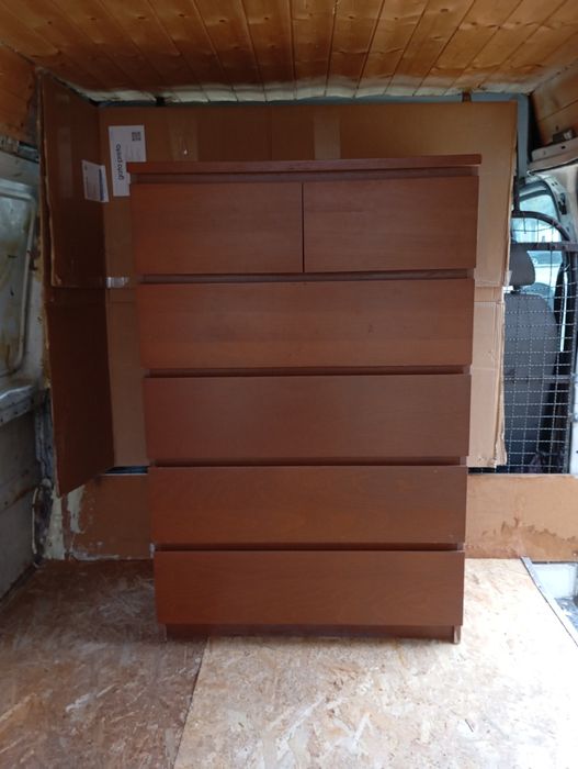 Cómoda com 6 gavetas