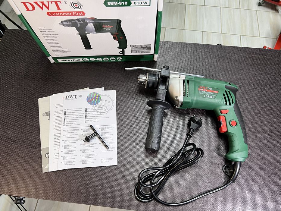 Ударная дрель DWT SBM-810 На 810 Вт