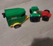 Wader traktor przyczepa koń