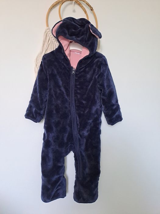 Kombinezon pluszowy z polarkiem