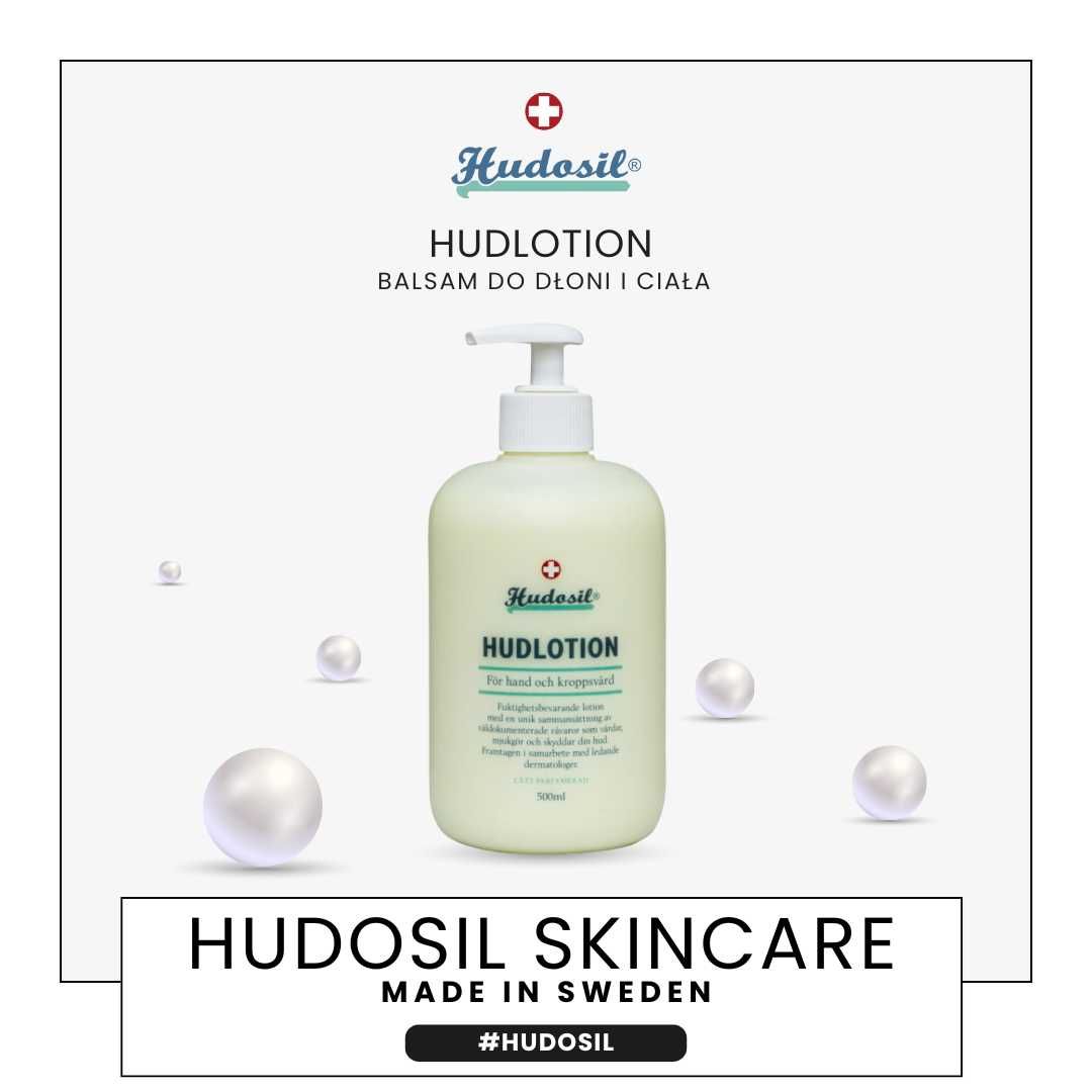 Maść Hud Salva 100ml i Balsam Hudlotion 500ml Oryginalne ze Szwecji