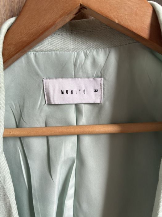 Komplet garniutr Mohito spodnie plus marynarka len