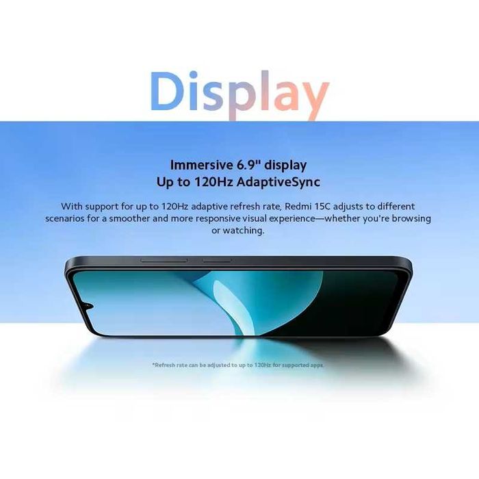 Смартфон Xiaomi Redmi 15C NFC (6/128 Гб, Global, з блоком живлення)