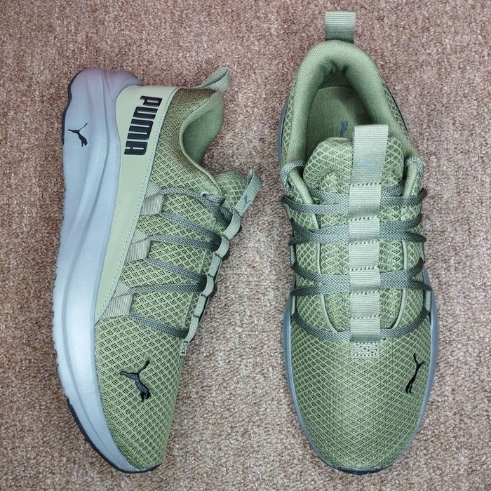 40-46. Анатомічні кросівки Puma Softride One4all 377671-13 Оливкові