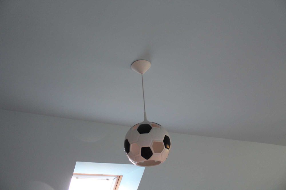 Lampa wisząca sufitowa żyrandol piłka ceramiczna SUPER STAN 2 kolory
