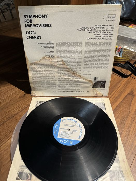 Don Cherry – Symphony For Improvisers LP Blue Note