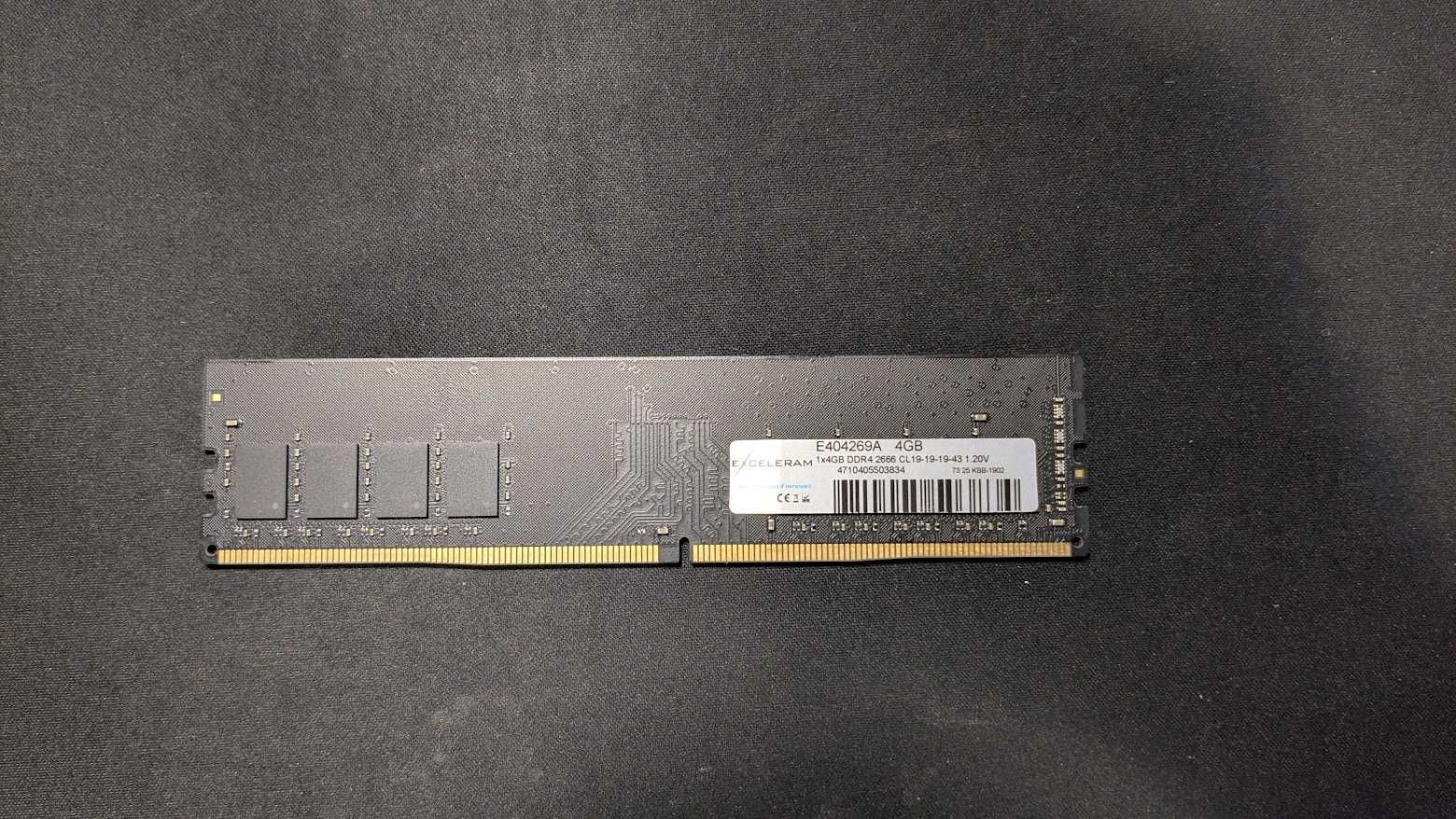 Оперативна пам'ять комп'ютера DDR4 4GB 2666 MHz eXceleram (E404269A)