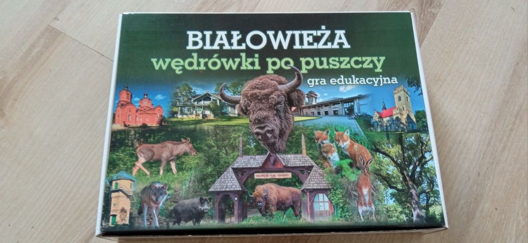 Gra planszowa Białowieża wędrówki po puszczy