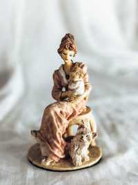 Estátua Porcelana - Mãe pobre