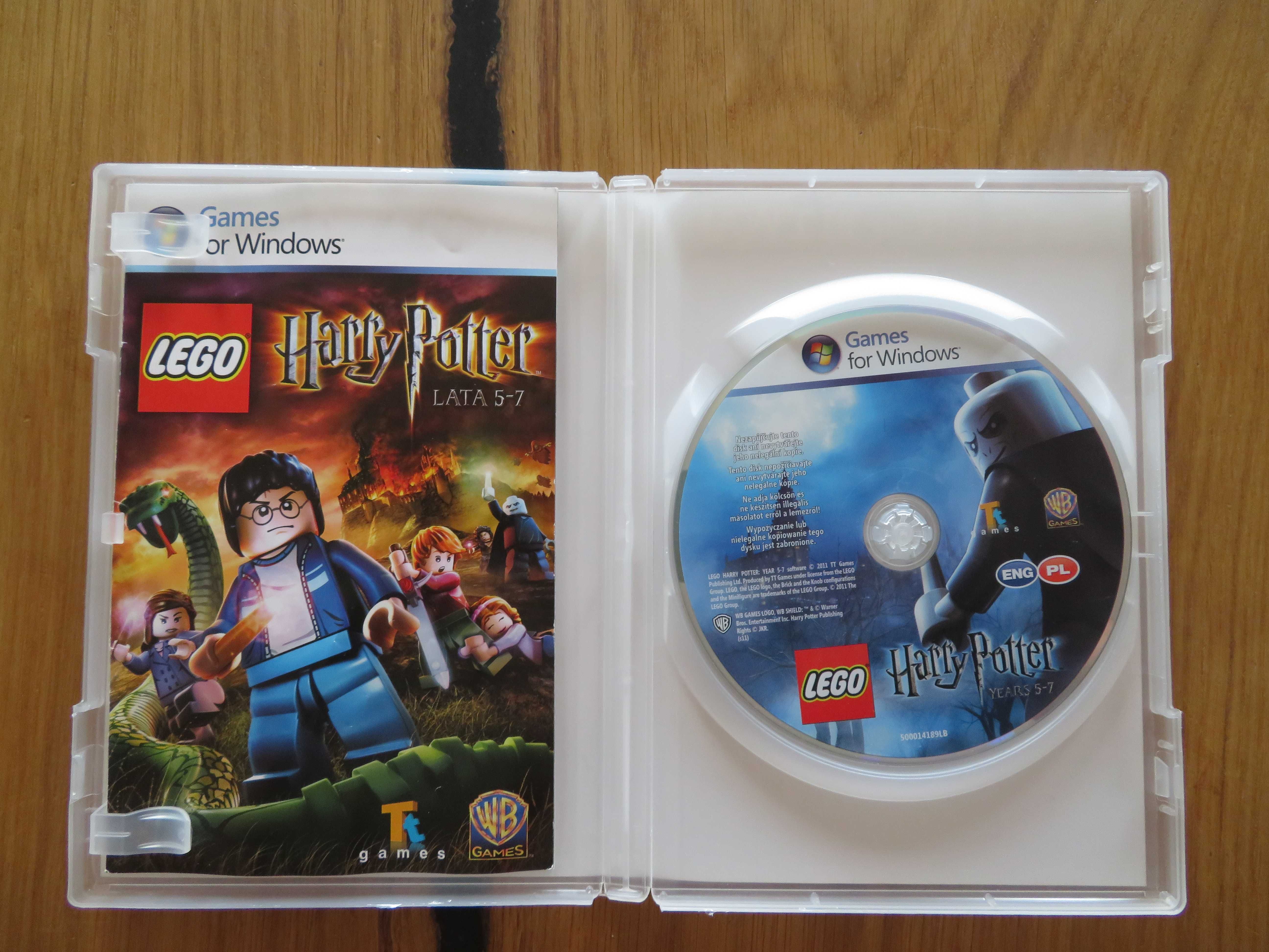 Gra PC DVD Harry Potter lata 5-7