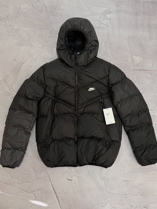 Чоловічі куртки-пуховики найк storm-fit у кольорах S-XXL